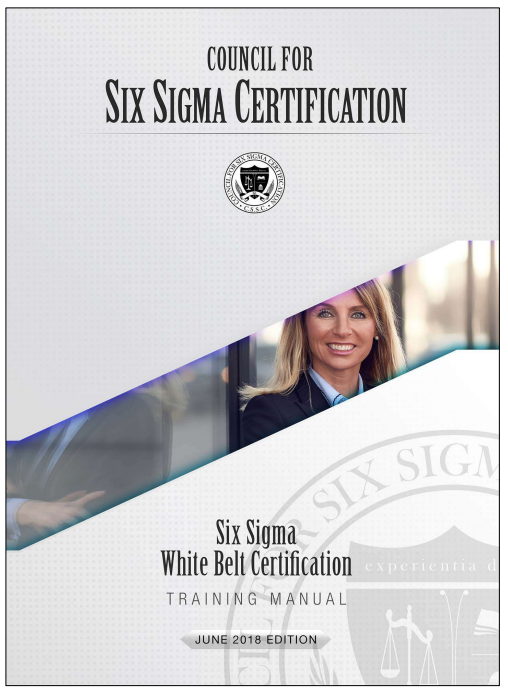 Six Sigma White Belt Manual - Digital Download
